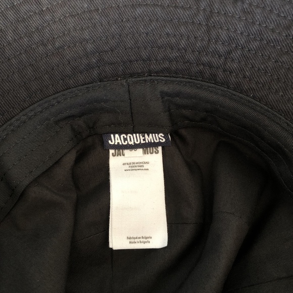 New Jacquemus bucket hat black main image 4